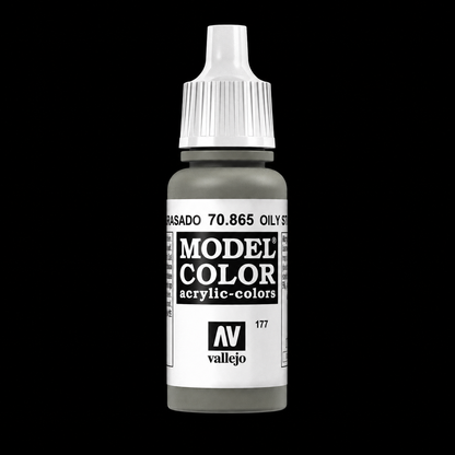 Vallejo Model Color 196 - Acero Engrasado 18 ml