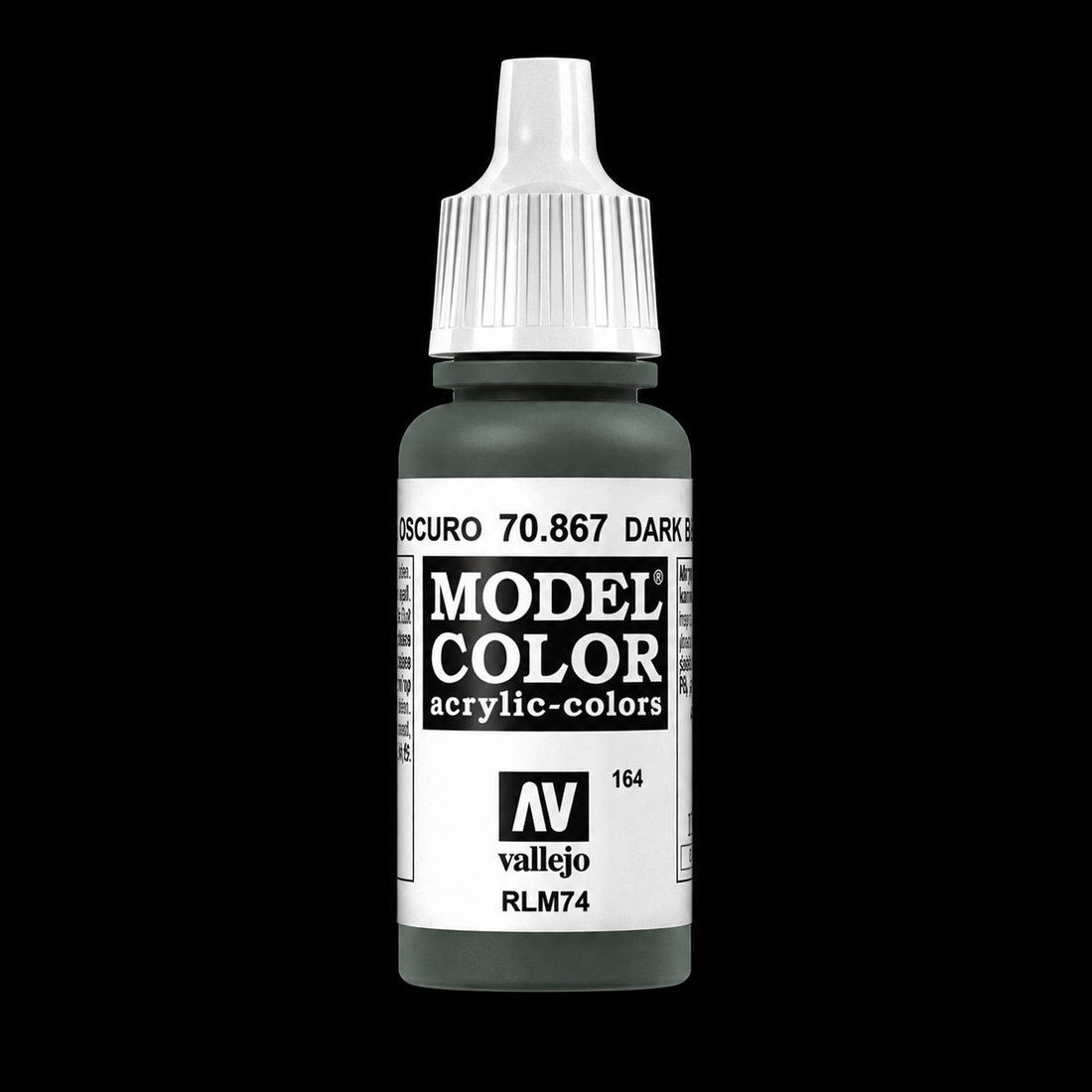 Vallejo Model Color 180 - Azul Gris Oscuro 18 ml