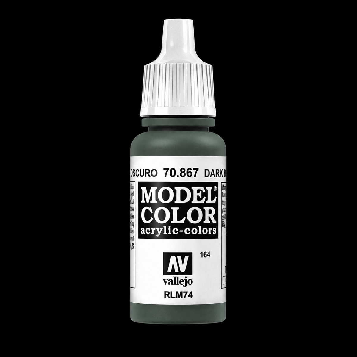 Vallejo Model Color 180 - Azul Gris Oscuro 18 ml