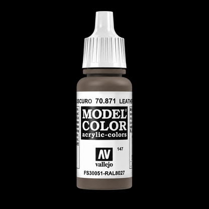 Vallejo Model Color 144 - Cuero Oscuro 18 ml