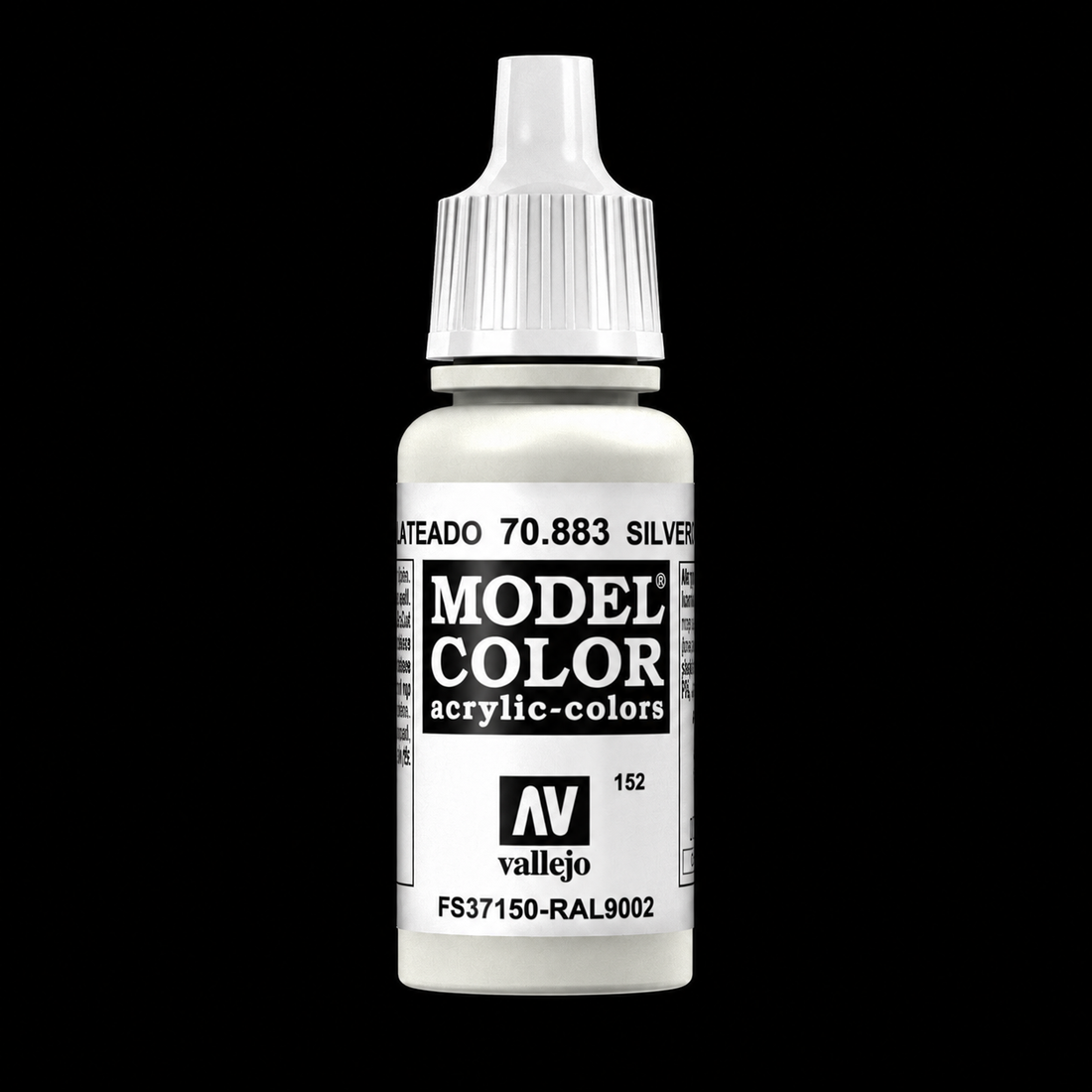 Vallejo Model Color 166 - Gris Plateado 18 ml