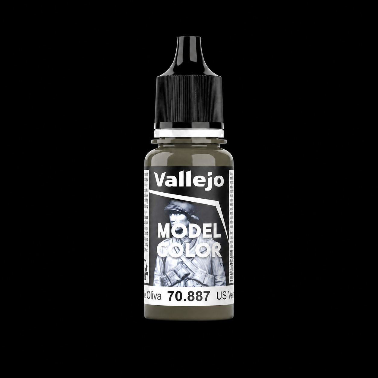 Vallejo Model Color 122 - US Verde Oliva 18 ml