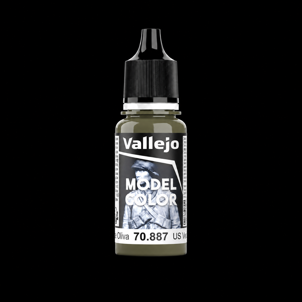 Vallejo Model Color 122 - US Verde Oliva 18 ml