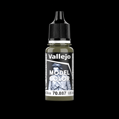 Vallejo Model Color 122 - US Verde Oliva 18 ml