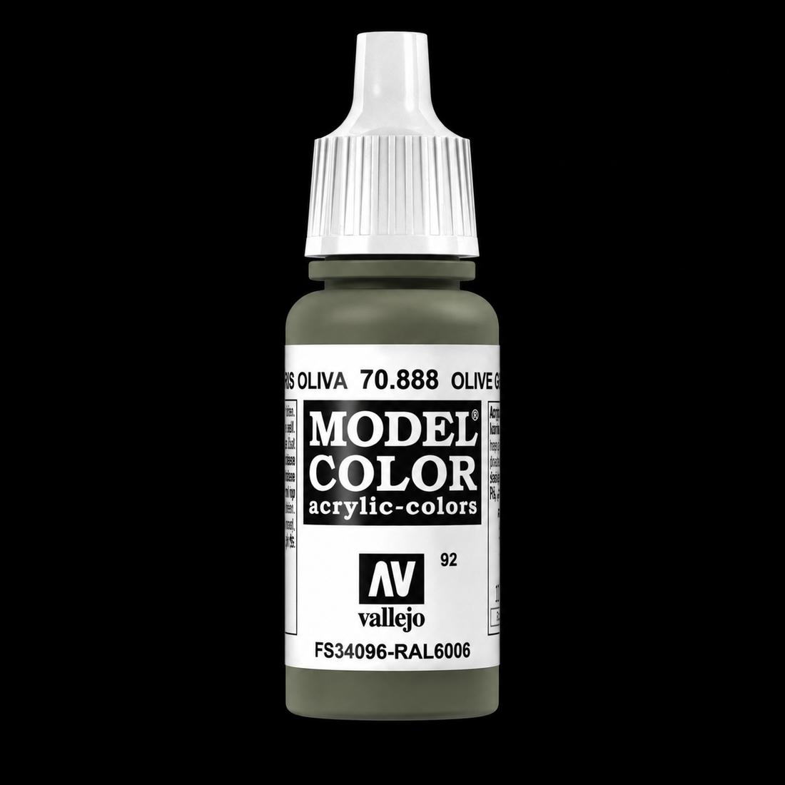 Vallejo Model Color 107 - Gris Oliva 18 ml