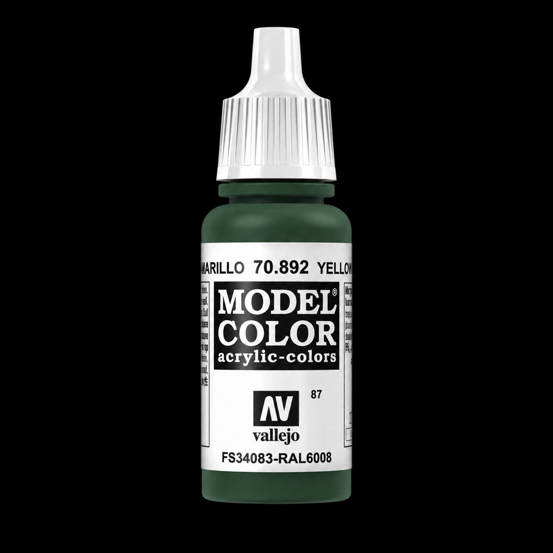 Vallejo Model Color 101 - Oliva Amarillo 18 ml