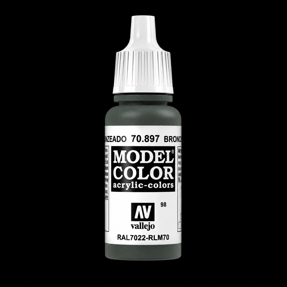 Vallejo Model Color 084 - Verde Bronce 18 ml