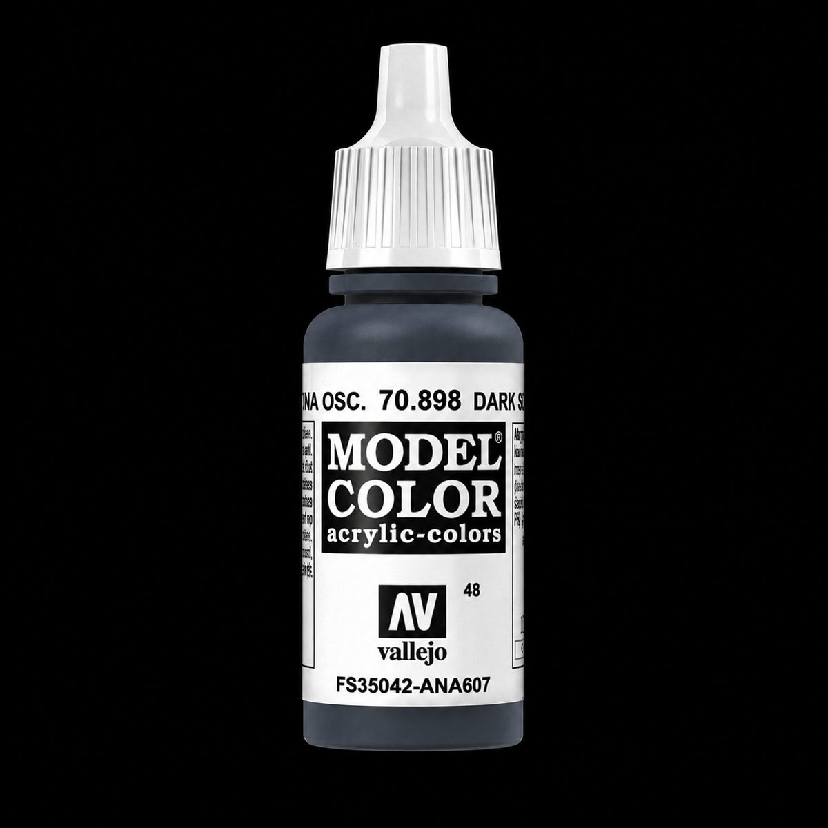 Vallejo Model Color 072 - Azul Marina Oscuro 18 ml