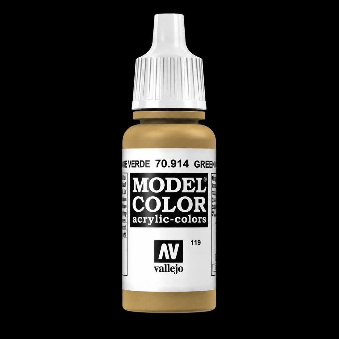 Vallejo Model Color 132 - Ocre Verde 18 ml