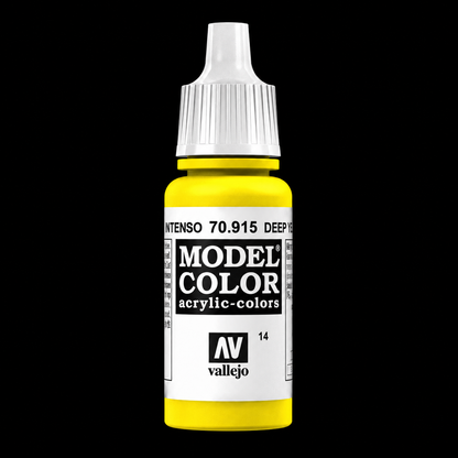 Vallejo Model Color 026 - Amarillo Intenso 18 ml