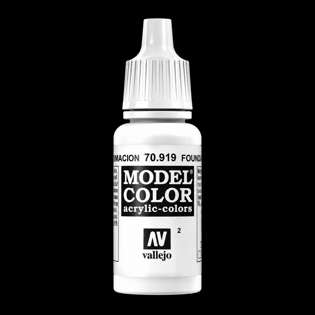 Vallejo Model Color 002 - Blanco Frío 18 ml