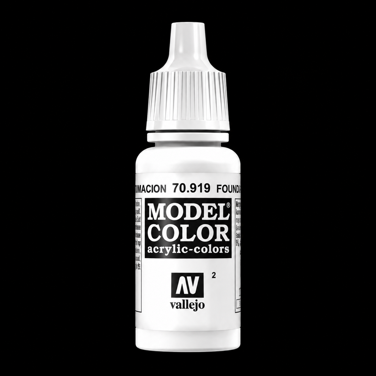Vallejo Model Color 002 - Blanco Frío 18 ml