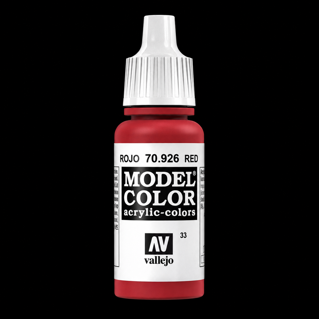 Vallejo Model Color 034 - Rojo 18 ml