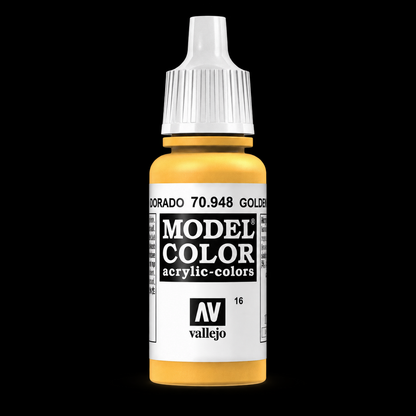 Vallejo Model Color 028 - Amarillo Dorado 18 ml