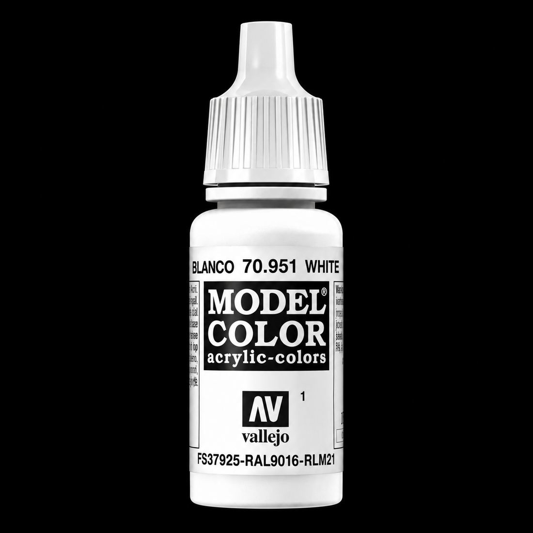 Vallejo Model Color 001 - Blanco 18 ml