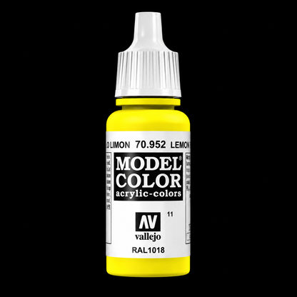 Vallejo Model Color 025 - Amarillo Limón 18 ml