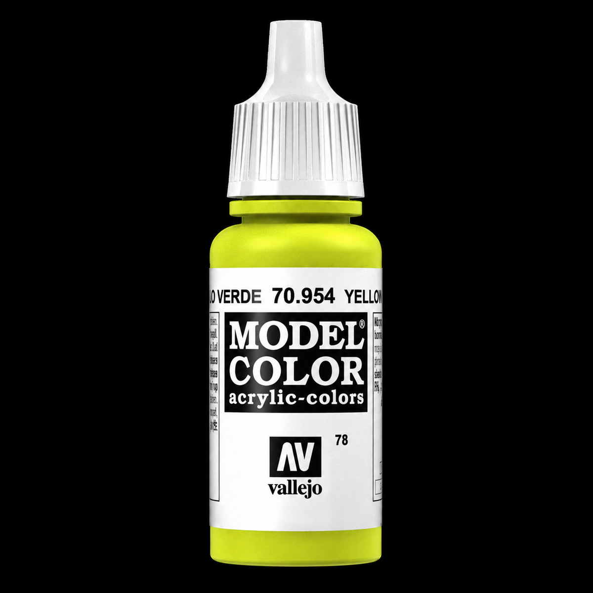 Vallejo Model Color 090 - Amarillo Verde 18 ml
