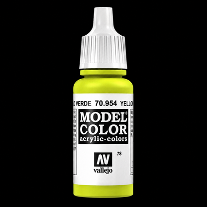 Vallejo Model Color 090 - Amarillo Verde 18 ml