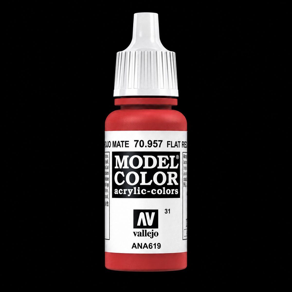 Vallejo Model Color 039 - Rojo Mate 18 ml