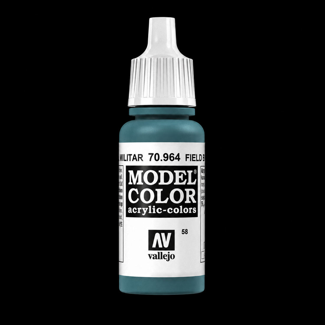 Vallejo Model Color 173 - Azul Militar 18 ml