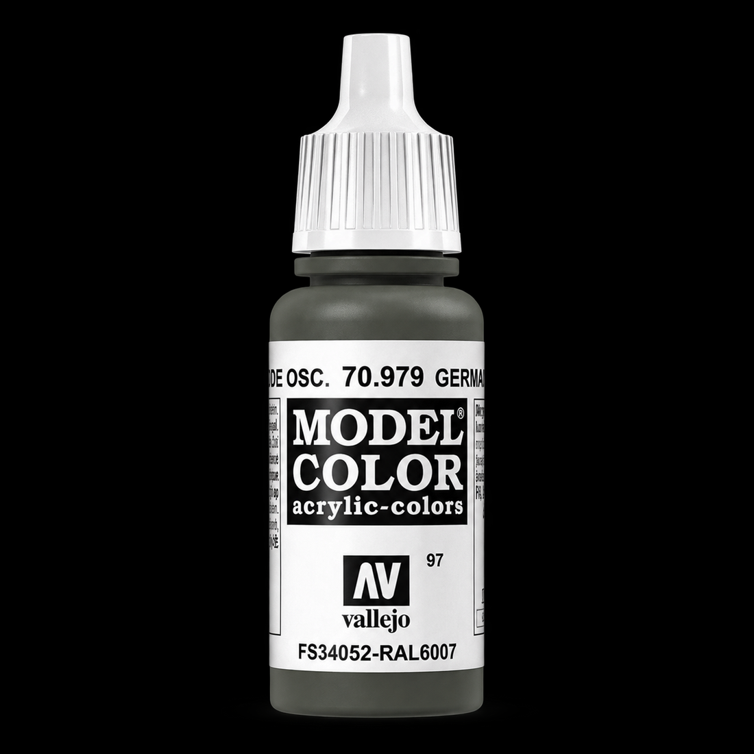 Vallejo Model Color 089 - Cam. Verde Oscuro 18 ml
