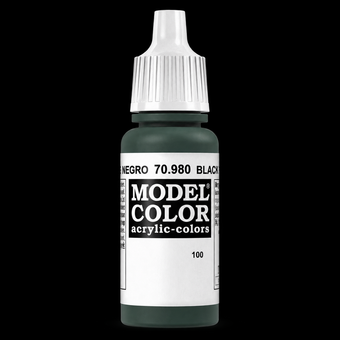Vallejo Model Color 080 - Verde Negro 18 ml