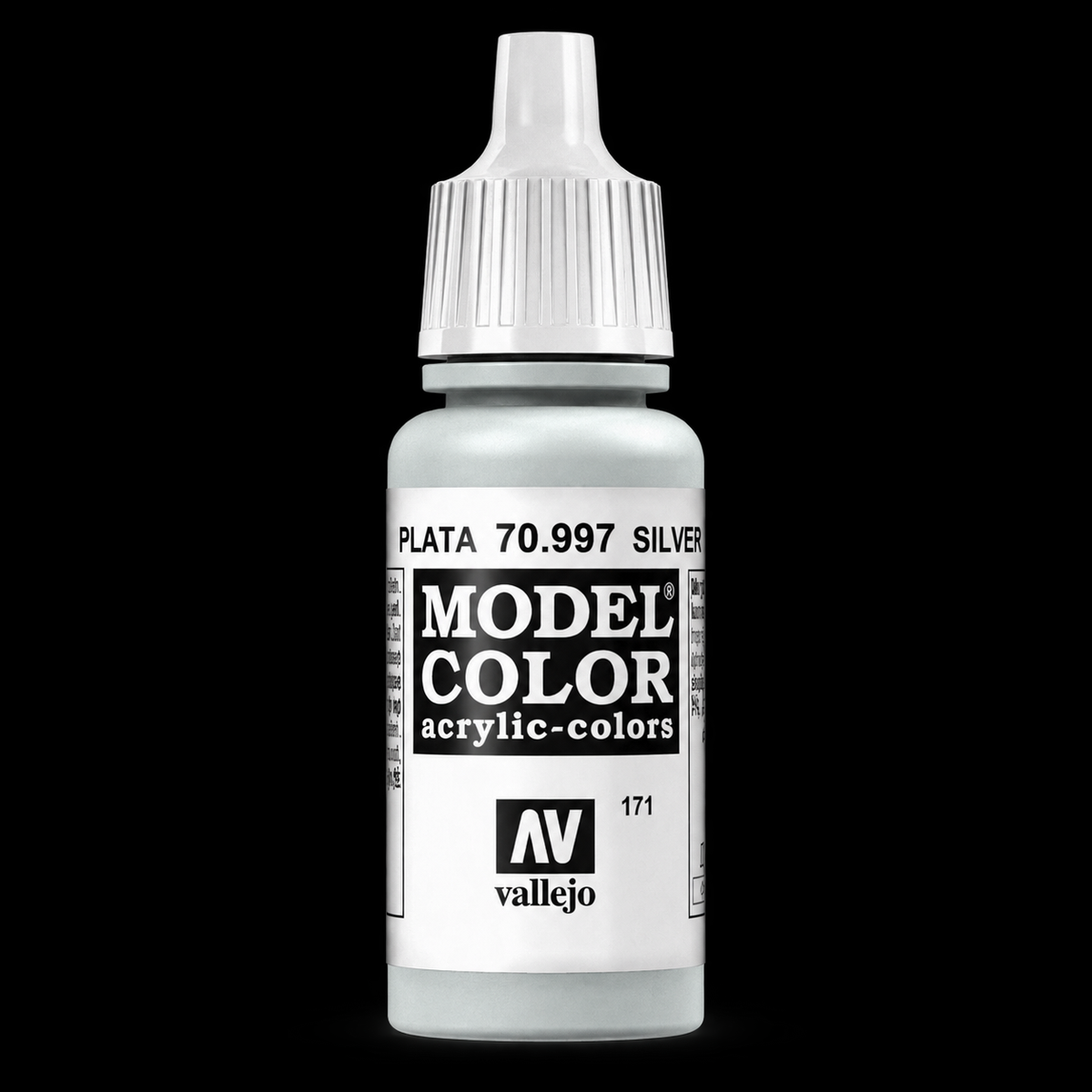 Vallejo Model Color 195 - Plata 18 ml