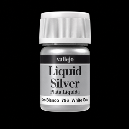 Vallejo Oro Líquido Oro Blanco 35 ml