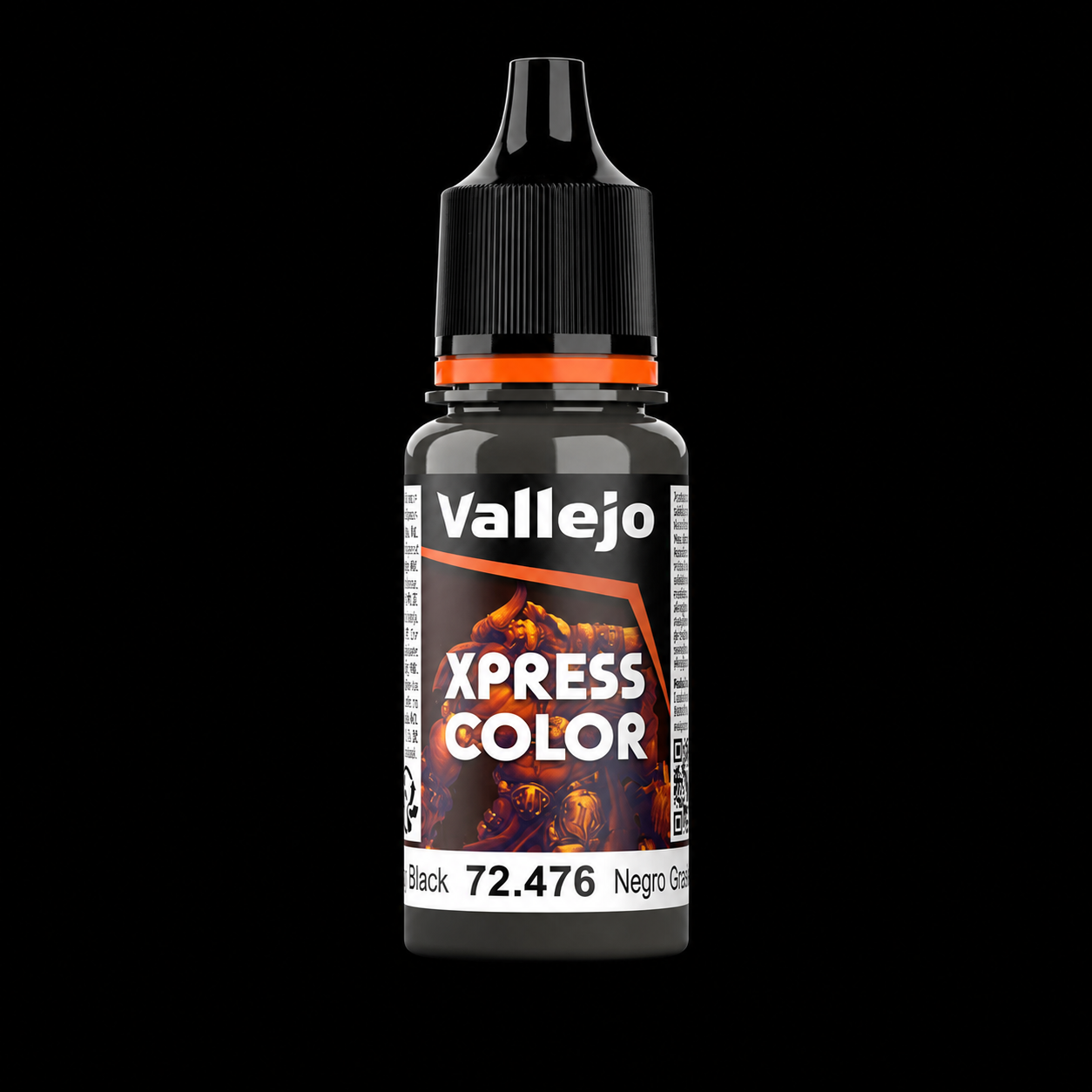 Vallejo Game Color Xpress Color Negro Grasiento 18 ml