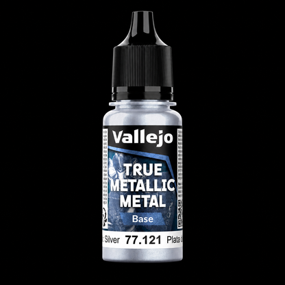 Vallejo TMM Base 121 Plata De Ley 18ml