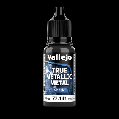 Vallejo TMM Shade 141 Plata De Ley 18ml