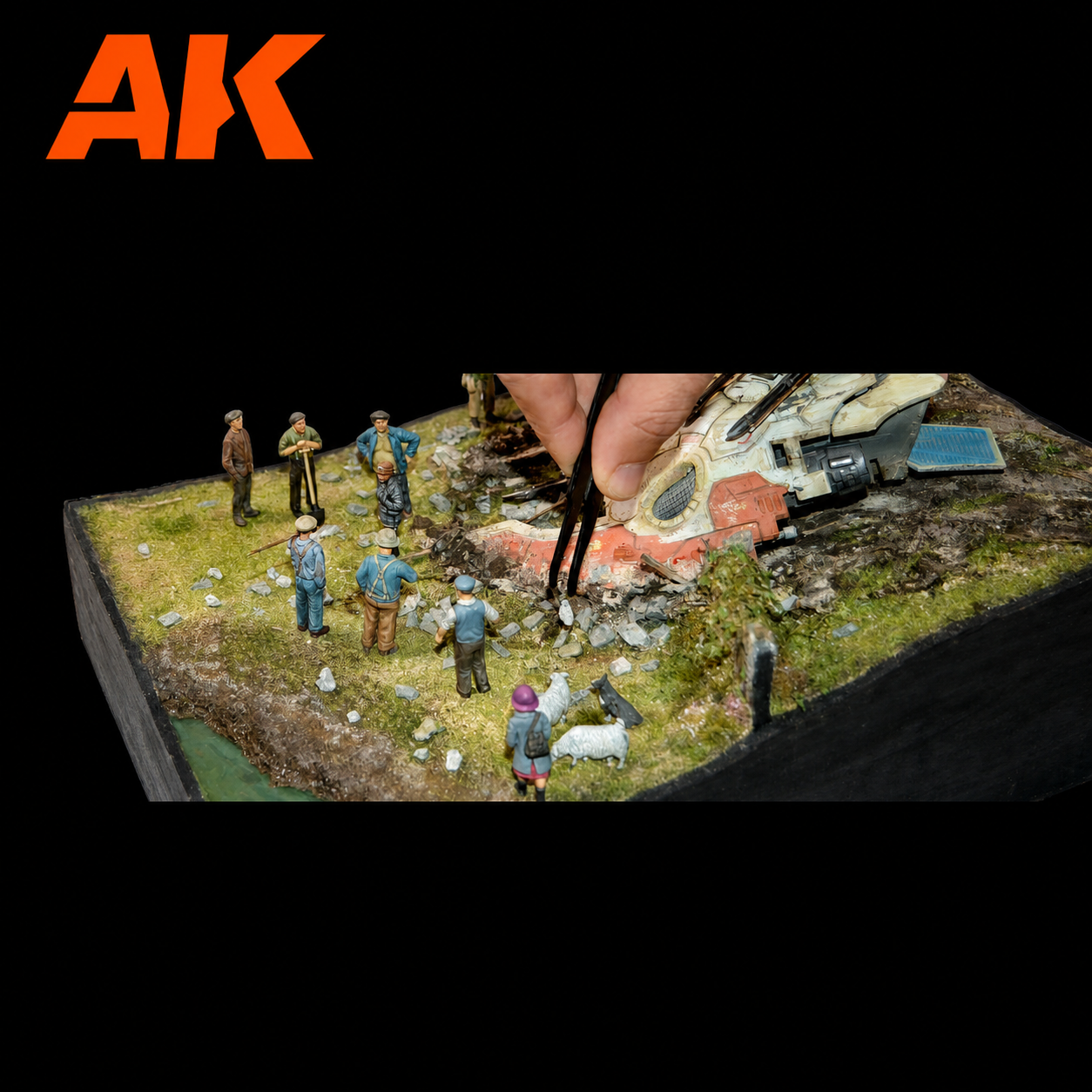AK: TERRAINS - ROCAS GRISES GRANDES