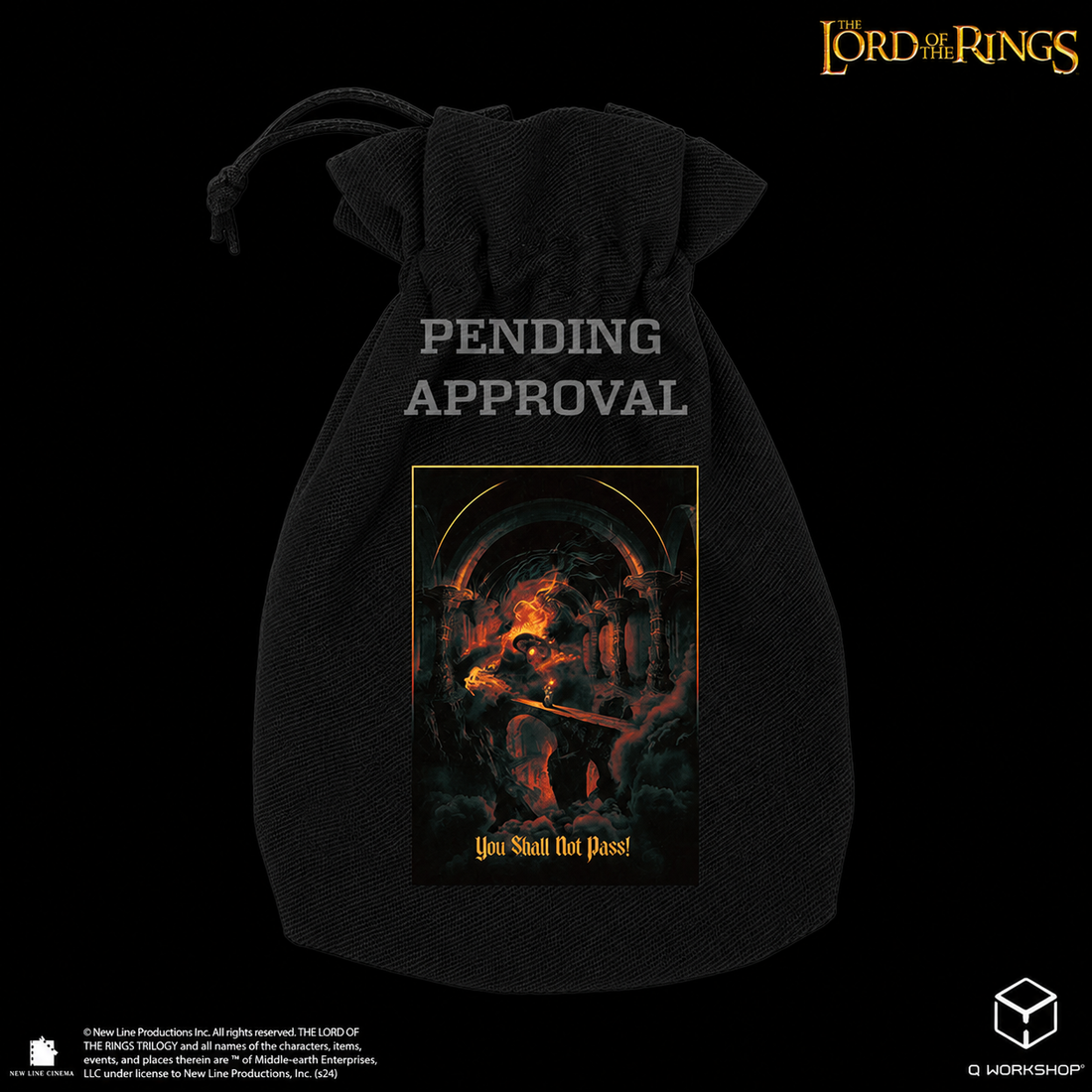 Q Workshop - The Lord Of The Rings: Dice Pouch: Bridge of Khazad-dûm