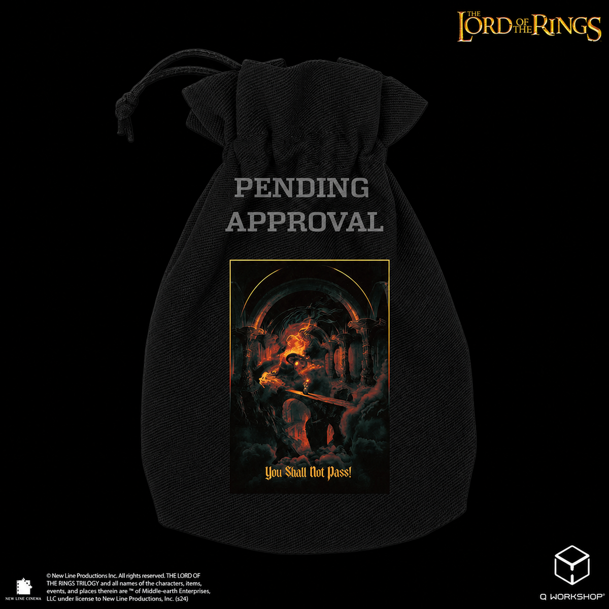Q Workshop - The Lord Of The Rings: Dice Pouch: Bridge of Khazad-dûm