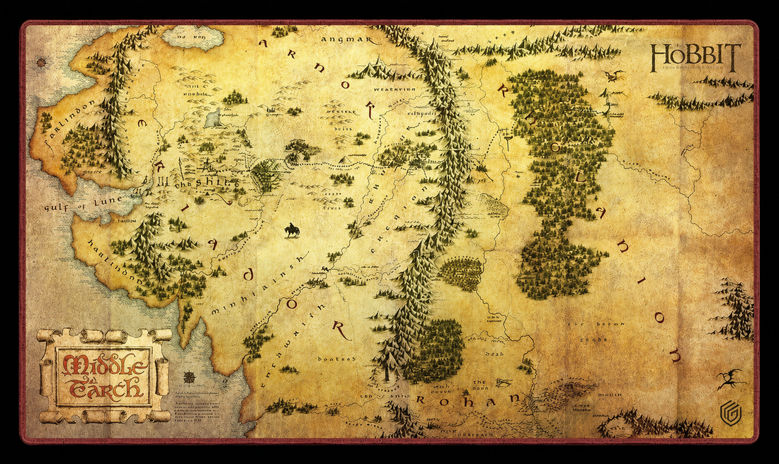 Ultimate Guard Play-Mat The Hobbit - Middle-earth