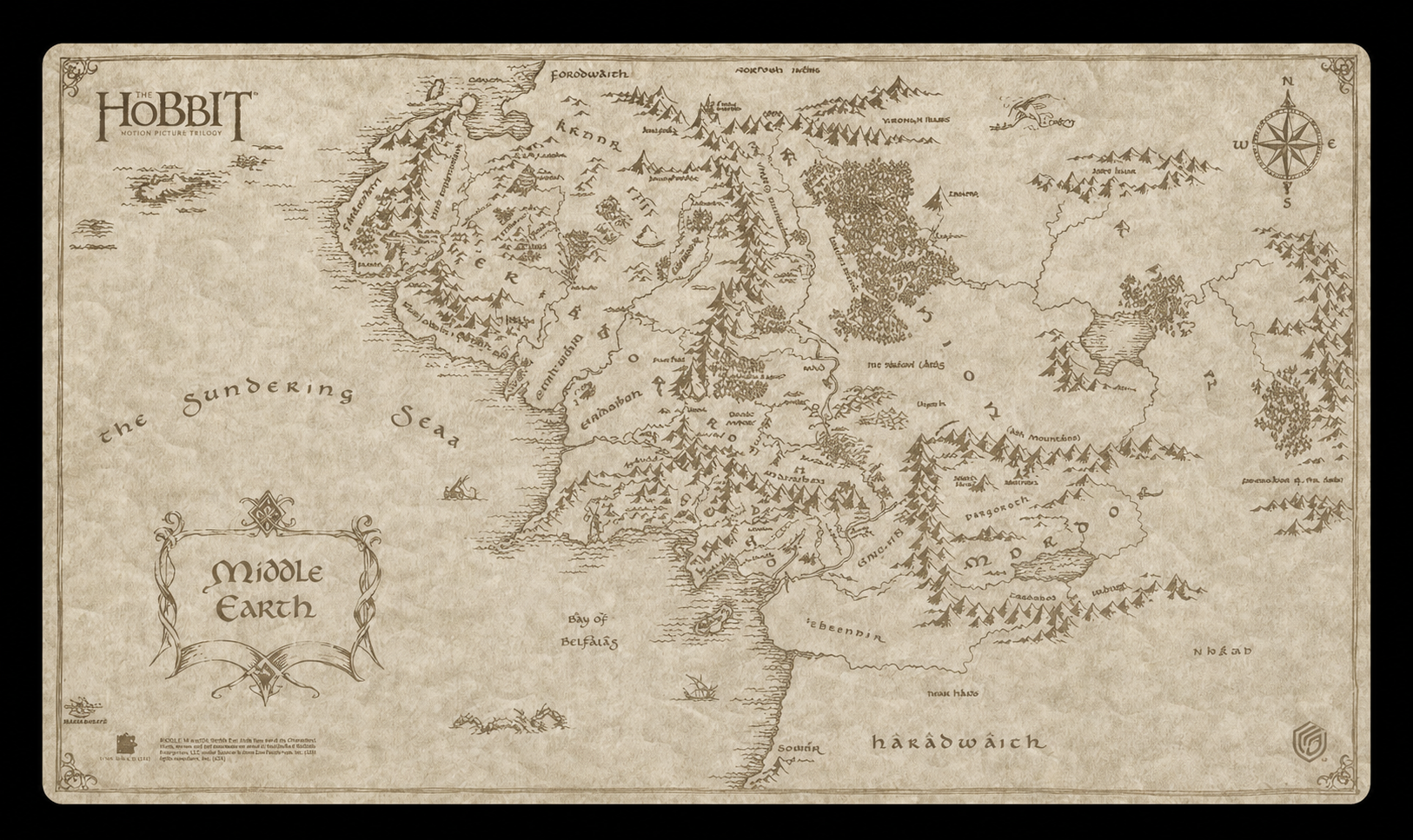 Ultimate Guard Play-Mat Sophoskin The Hobbit - Middle-earth