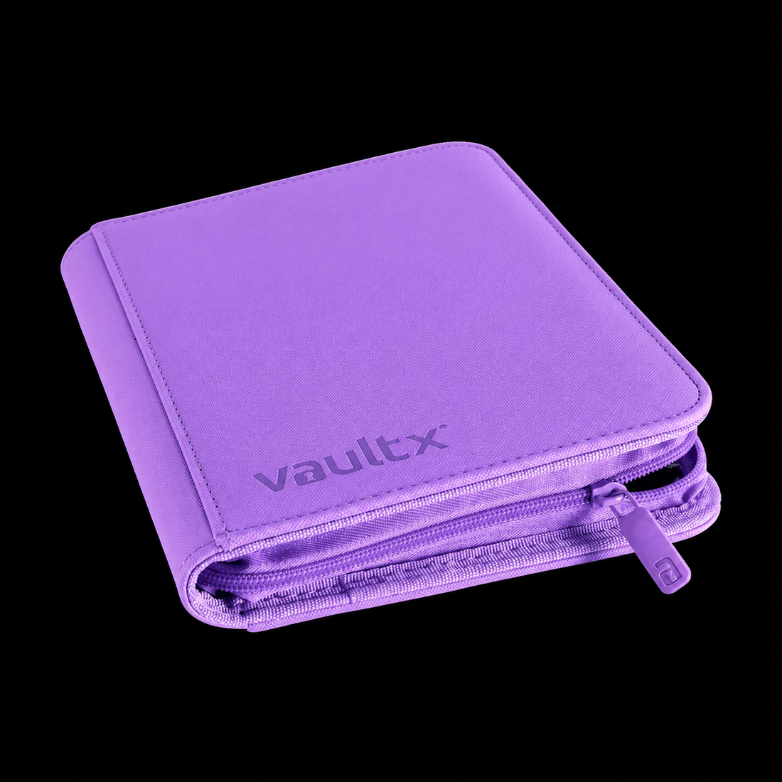Vault X: Exo-Tec Zip Binder4-Pocket - Just Purple - (160 huecos)