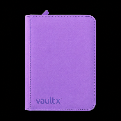 Vault X: Exo-Tec Zip Binder4-Pocket - Just Purple - (160 huecos)