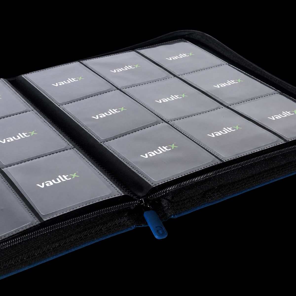 Vault X: Exo-Tec Zip Binder9-Pocket - Royal Blue- (360 huecos) (Copia)
