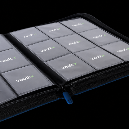 Vault X: Exo-Tec Zip Binder9-Pocket - Royal Blue- (360 huecos) (Copia)