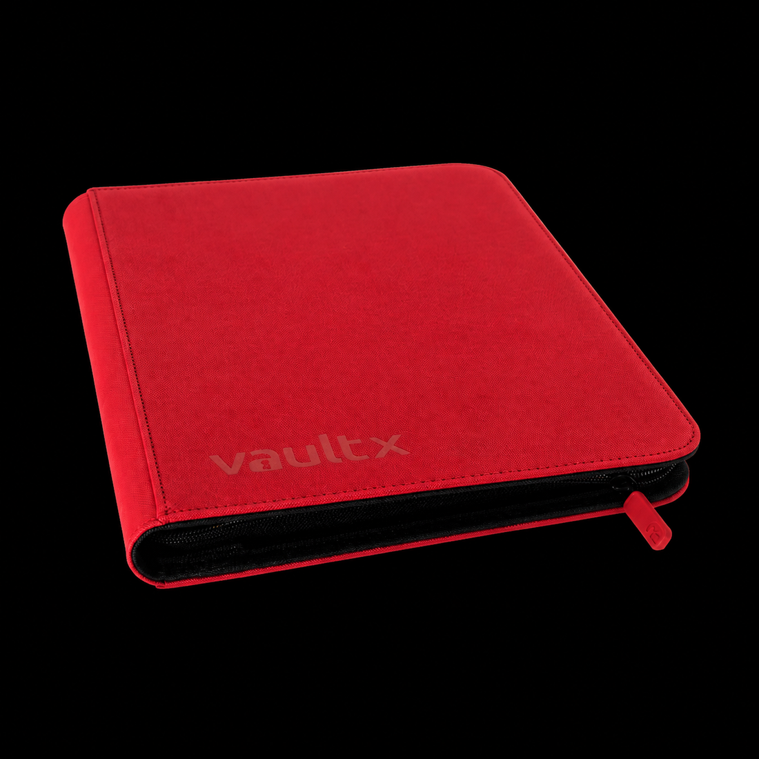 Vault X: Exo-Tec Zip Binder9-Pocket - Fire Red - (360 huecos)