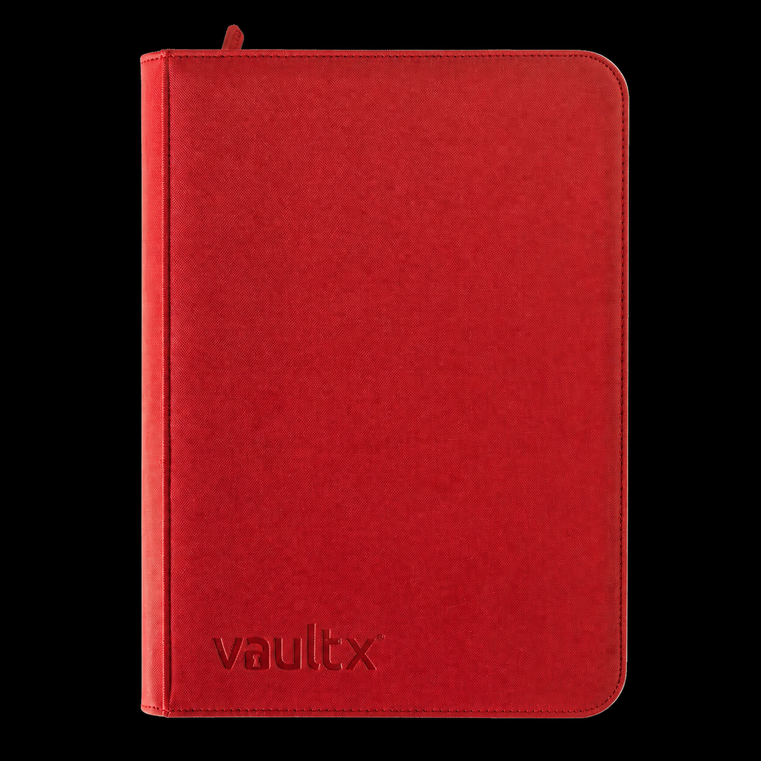 Vault X: Exo-Tec Zip Binder9-Pocket - Fire Red - (360 huecos)