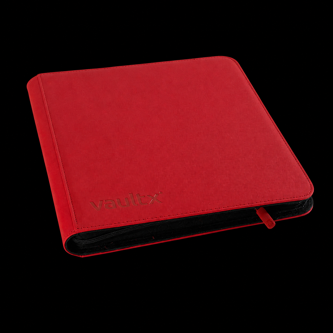Vault X: Exo-Tec Zip Binder12-Pocket - Fire Red - (480 huecos)