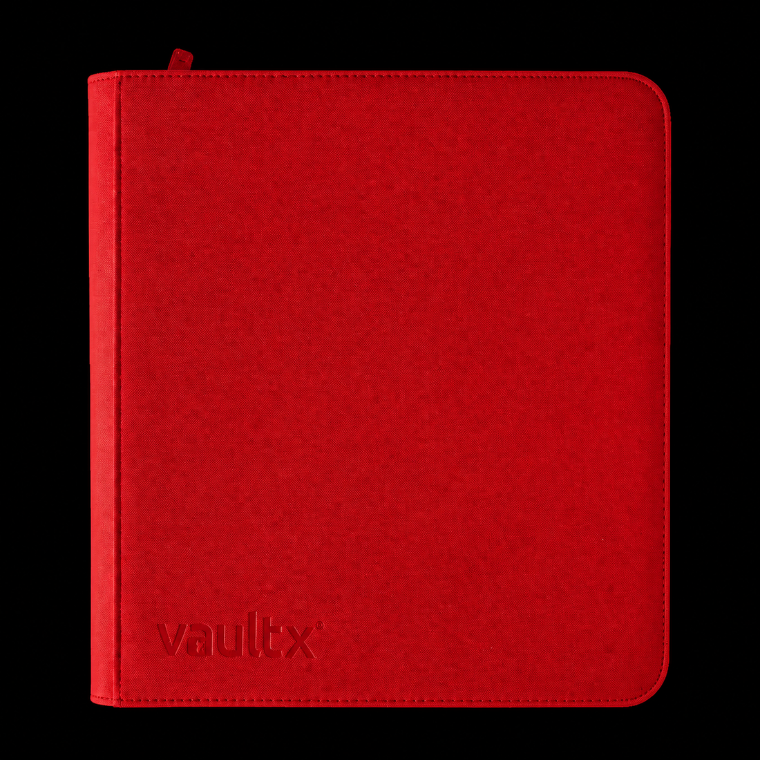 Vault X: Exo-Tec Zip Binder12-Pocket - Fire Red - (480 huecos)