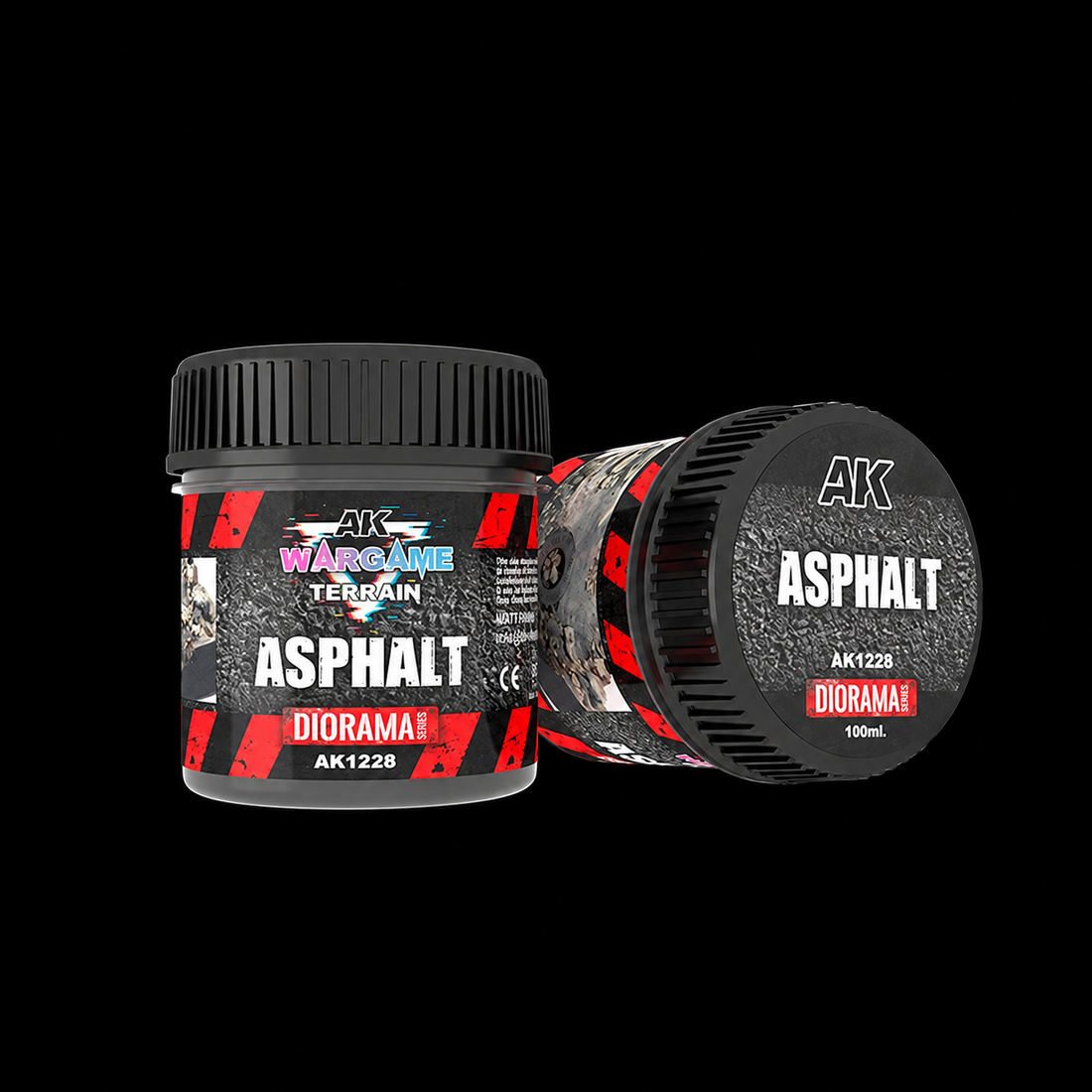 AK: TERRAINS WARGAMES - ASPHALT - 100ml