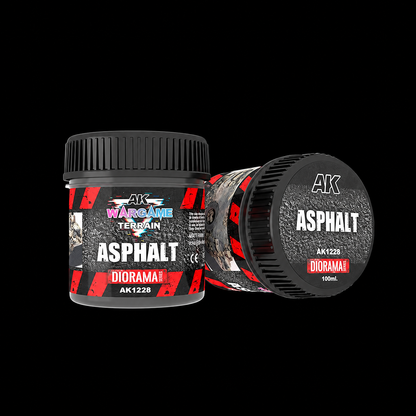 AK: TERRAINS WARGAMES - ASPHALT - 100ml
