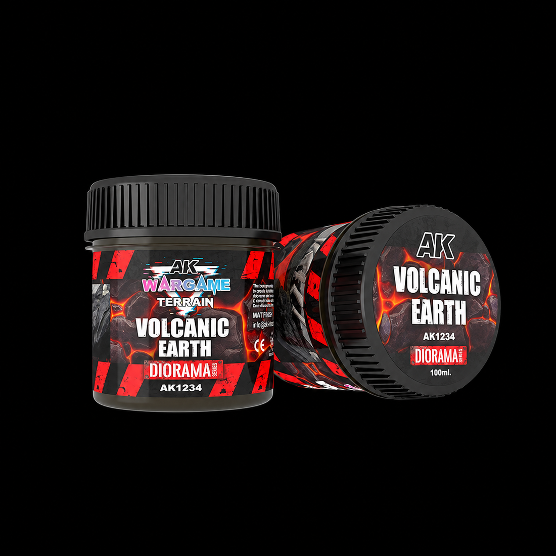 AK: TERRAINS WARGAMES - VOLCANIC EARTH - 100ml
