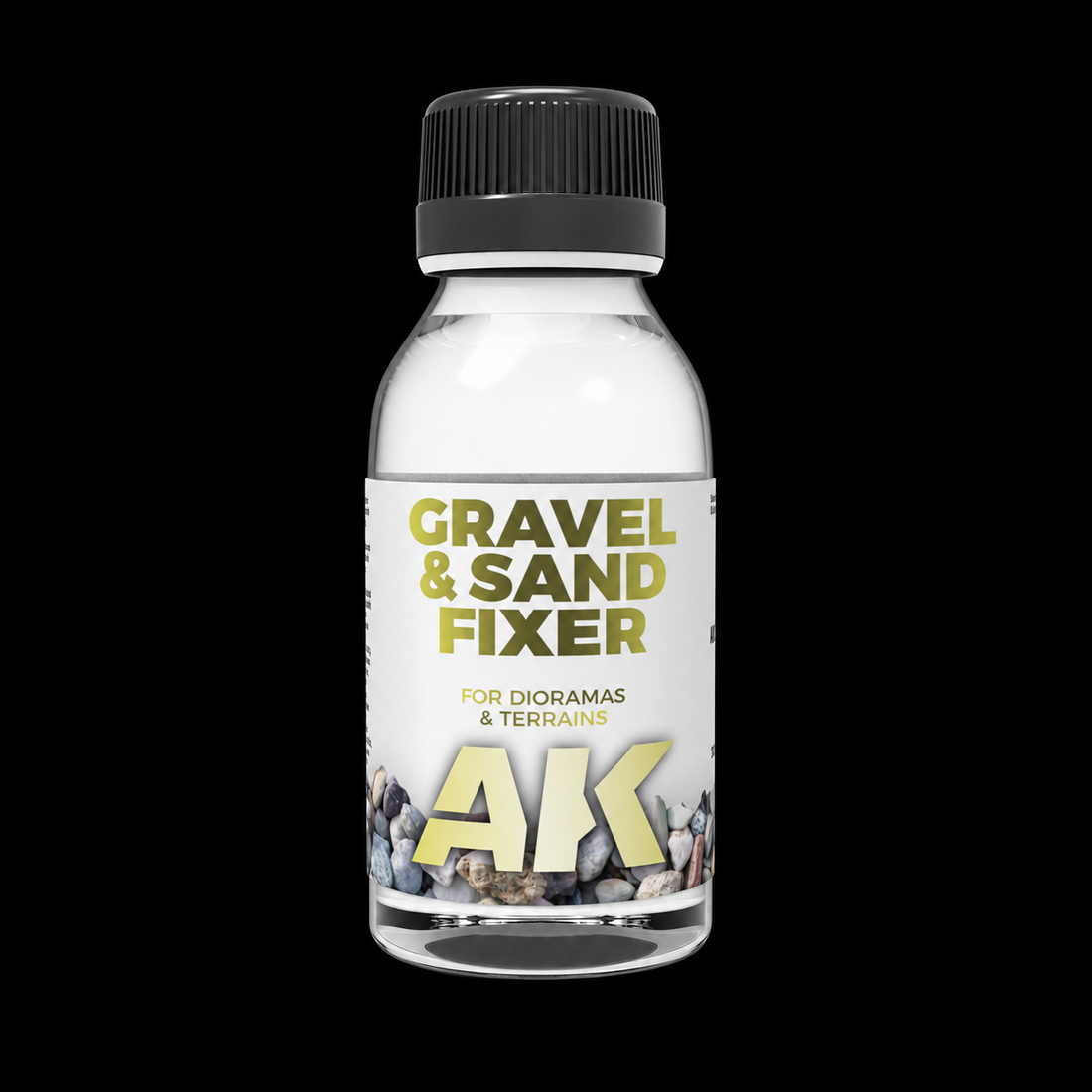 AK: TERRAINS WARGAMES - FIJADOR DE GRAVA Y ARENA - 100ml