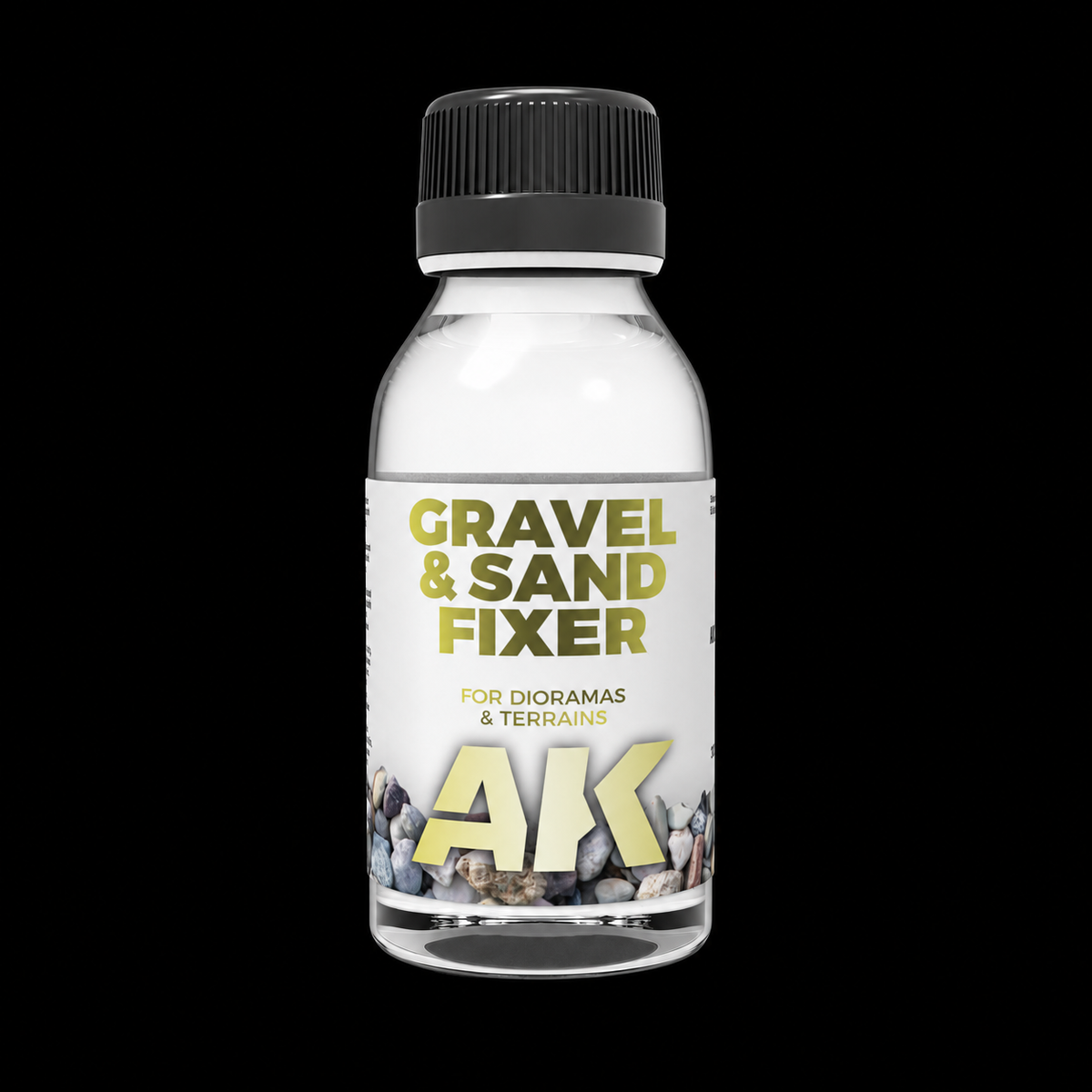 AK: TERRAINS WARGAMES - FIJADOR DE GRAVA Y ARENA - 100ml