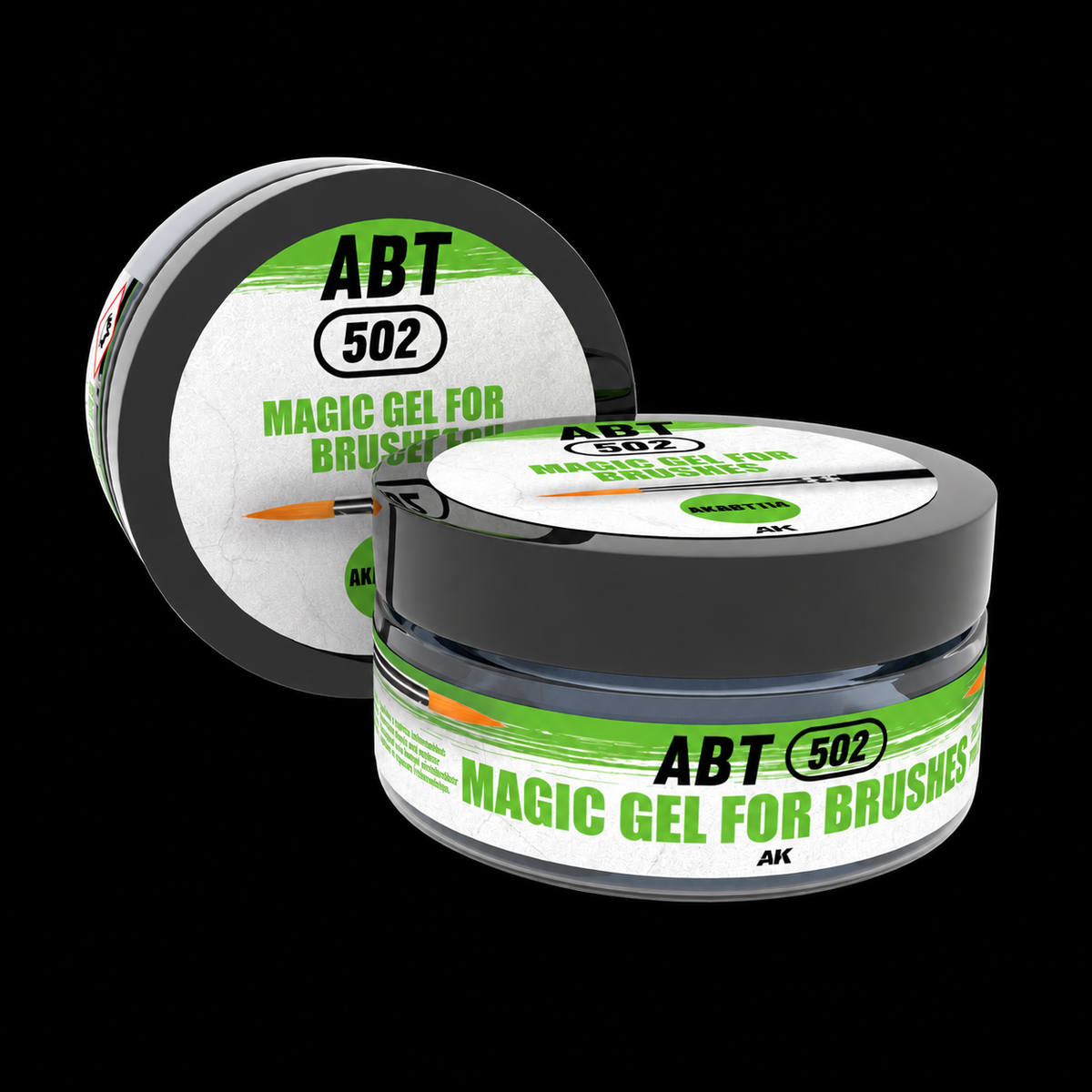 AK: GEL MAGICO PARA PINCELES – RECUPERADOR DE FORMA Y PUNTA DE PINCELES